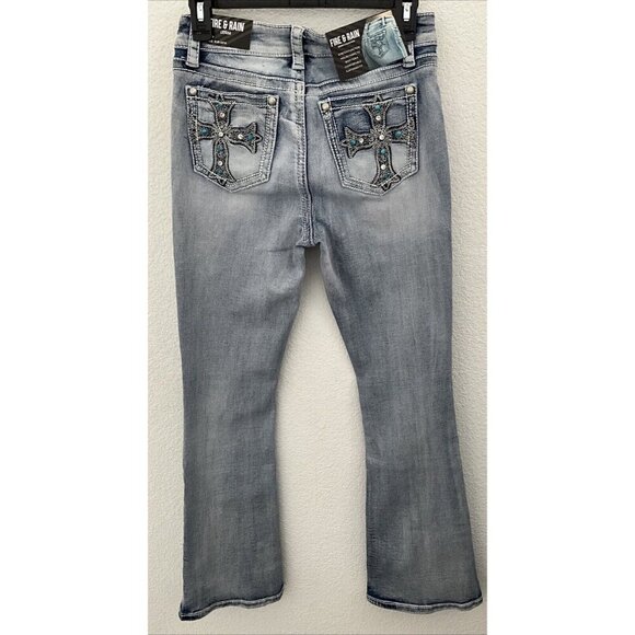 Fire & Rain Women’s Sz 9 Denim BootCut Jeans - Picture 2 of 13